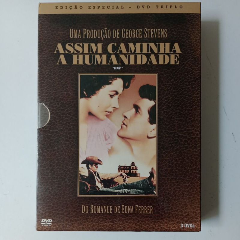 DVD Triplo - Assim caminha a humanidade / James Dean (George Stevens)