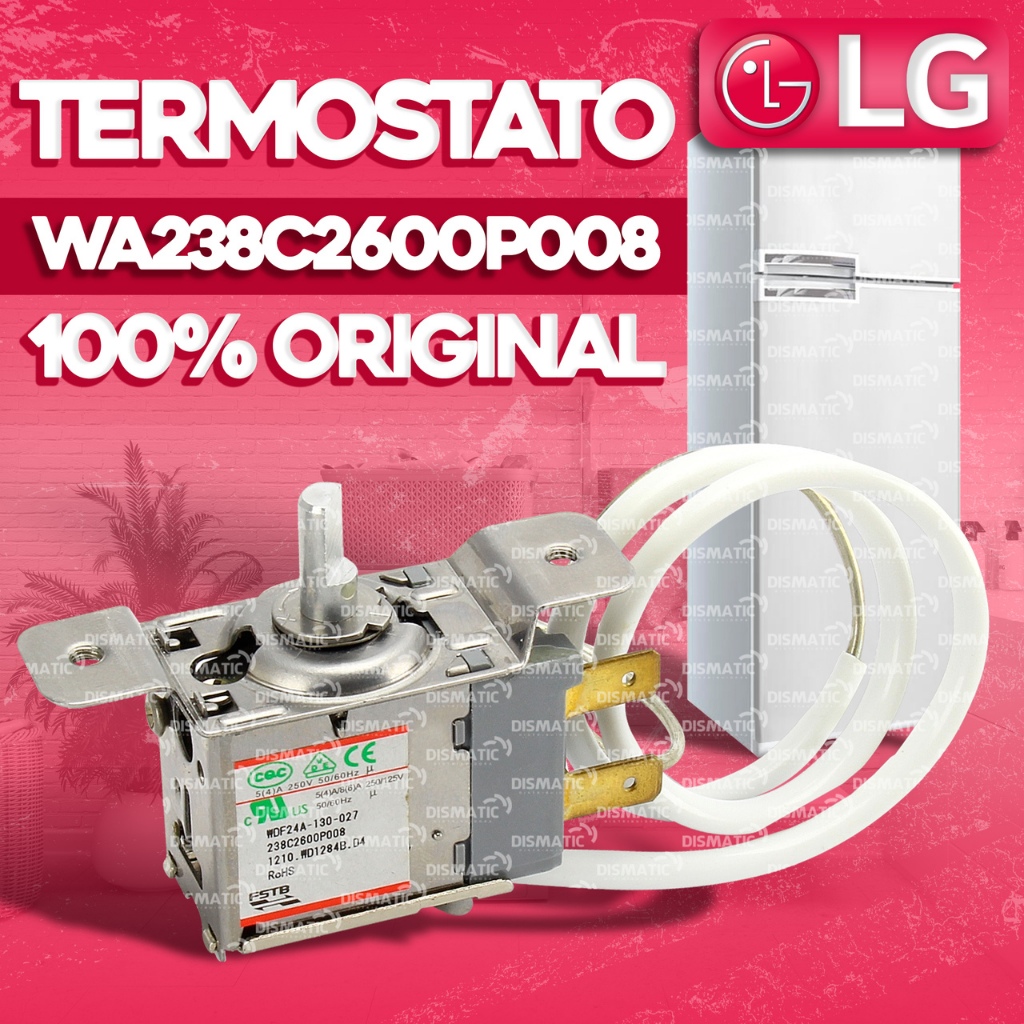 Termostato Geladeira DAKO GE CCE Duplex Original 238c2600p008 Rc22036-4p Bivolt