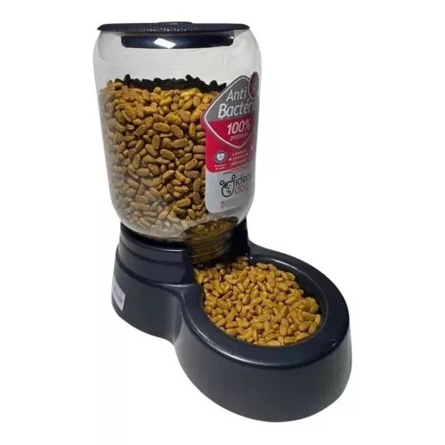 Comedouro Automático 1,5kg Antibactéria Para Cães Ca-03