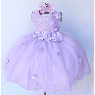 Vestido Jardim Encantado Do 1 ao 16 com Tiara em Oferta na Shopee