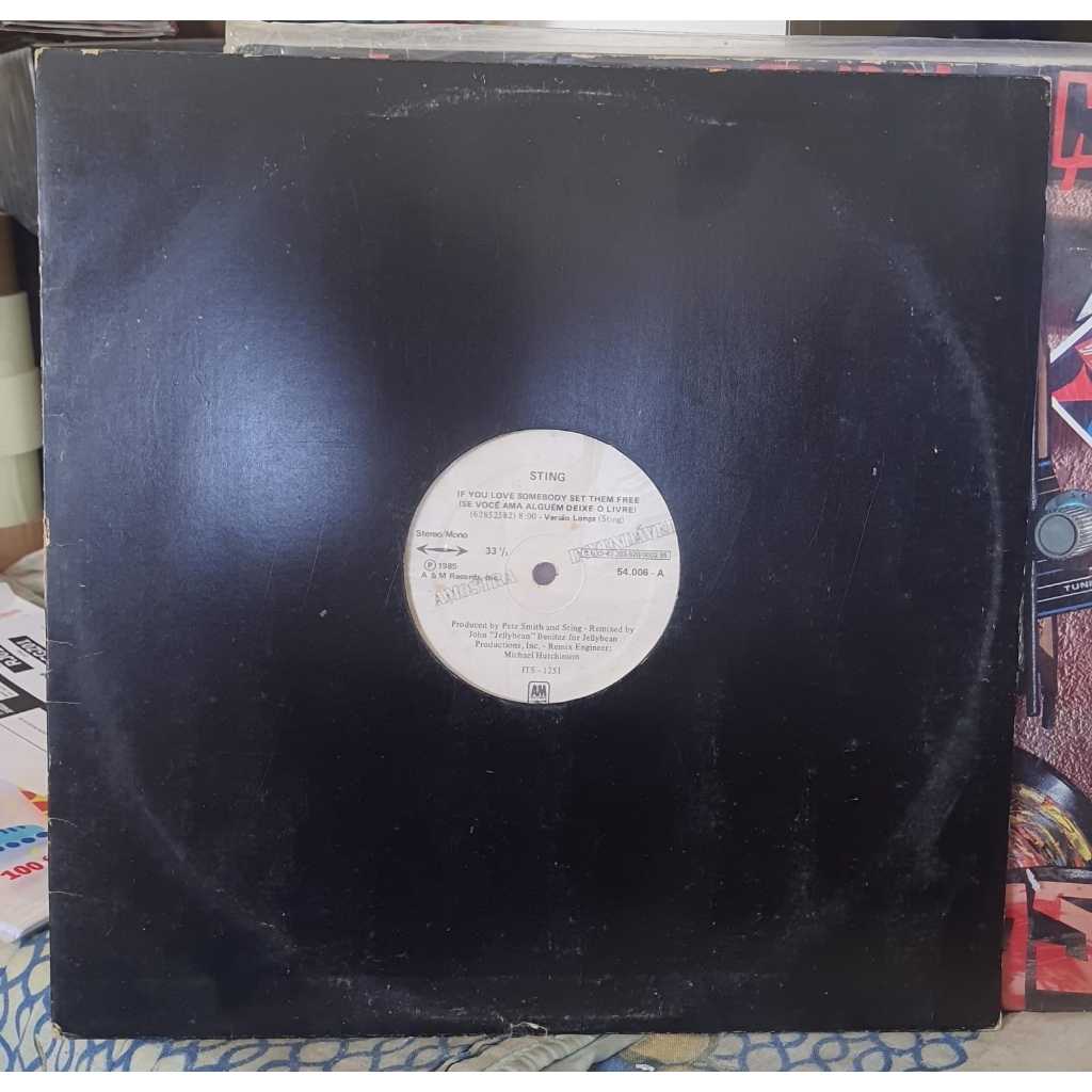 LP PROMO: Sting - If You Love Somebody Set them Free