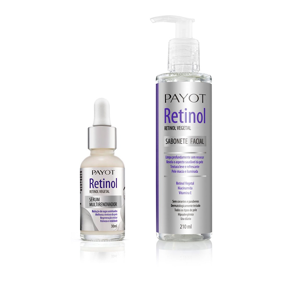 Kit Limpeza e Tratamento Retinol Payot - Beauty
