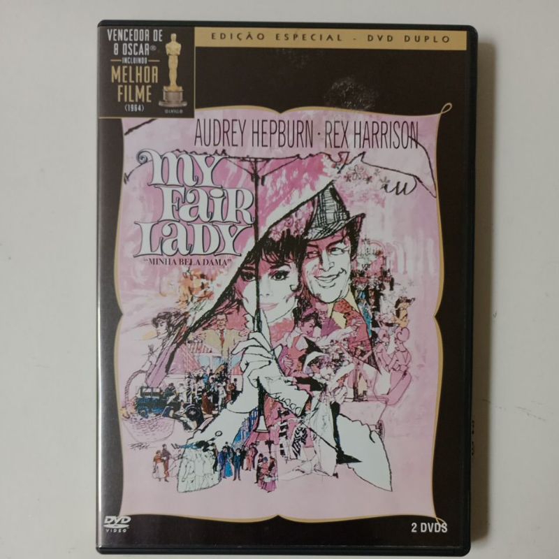 DVD Duplo - My Fair Lady - Minha Bela Dama / Audrey Hepburn (George Cukor)