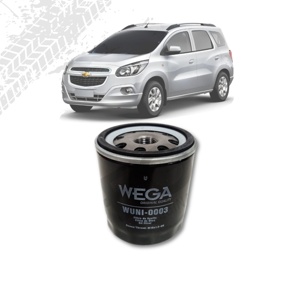 Filtro de Óleo Spin Econo flex Advantage Activ  LS LT LTZ 1.8 1.8L - 2012 a 2022