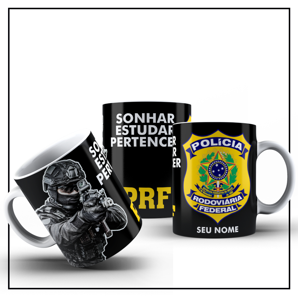 Caneca Policia Rodoviaria Federal: Onde Comprar | BuscaProdutos