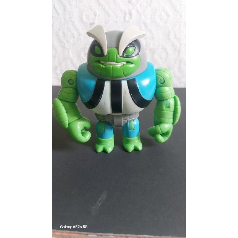 boneco BEN 10 SLAPBACK 4 "ACTION FIGURE BRINQUEDO ALIEN PLAYMATES CARTOON NETWORK