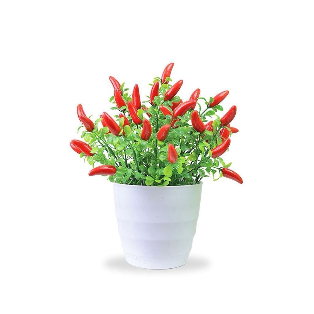 Arranjo Artificial Buque De Pimenta Decorativo em Oferta na Shopee