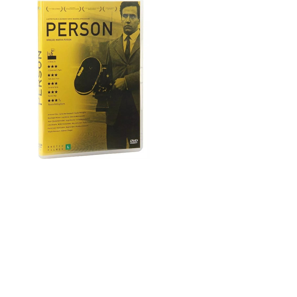 dvd Person - Walmor Chagas - Ricardo Aronovich - Jorge Ben lacrado