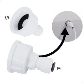 Conector da mangueira adaptador instalação na parede filtro purificador de agua Electrolux 3/4 - 1/4 em Oferta na Shopee