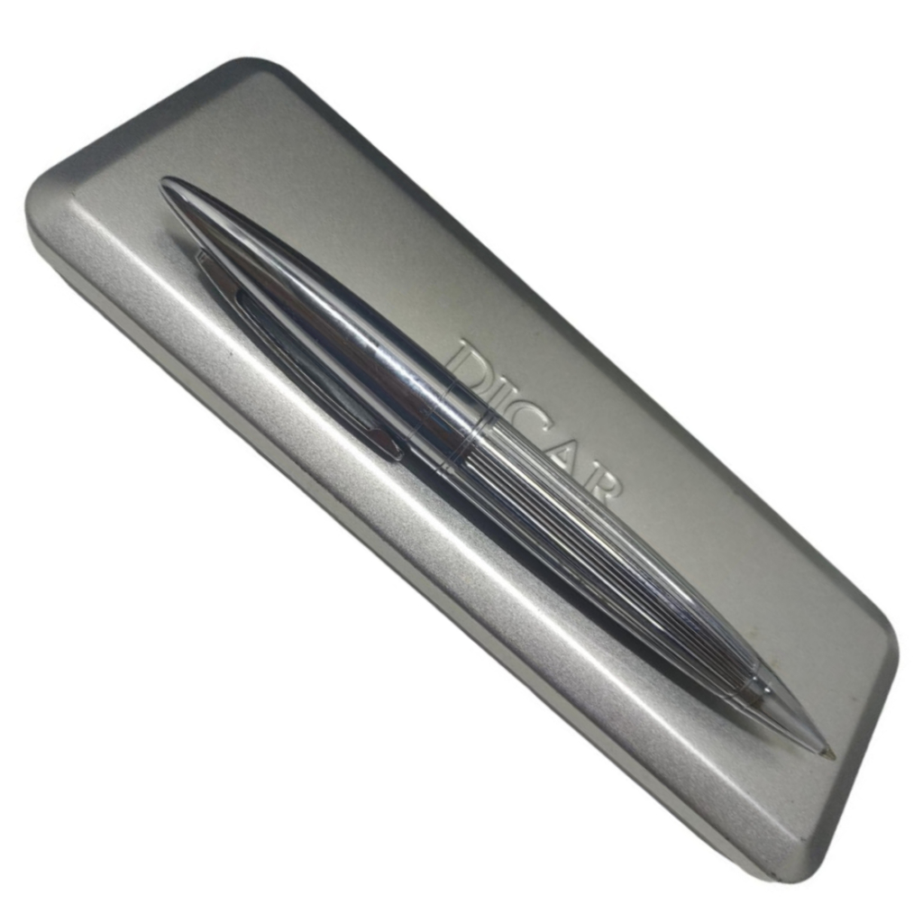 Caneta Esferográfica Pesada Metal Luxo Executiva Presente Dia Dos Pais Collection Dicar em Oferta na Shopee