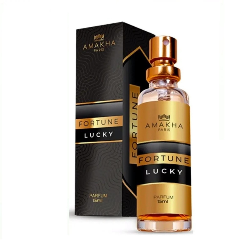 Fortune Lucky - Perfume Masculino de Bolso 15ml - Amakha Paris em Oferta na Shopee