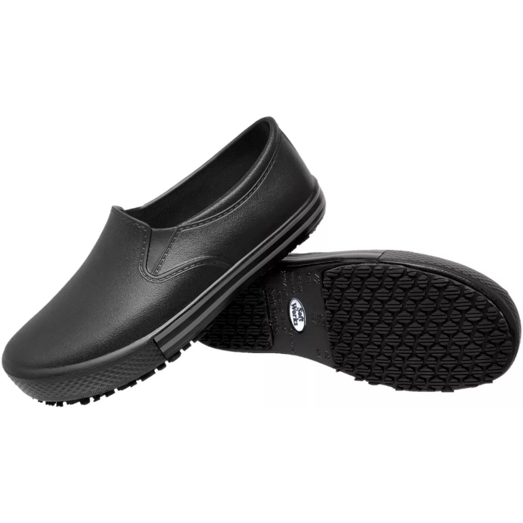 Sapato Profissional Antiderrapante Soft Works Bb80 Cozinha  Hospital Limpeza Enfermagem Radiologia NR32 C.A.Nº 37.212
