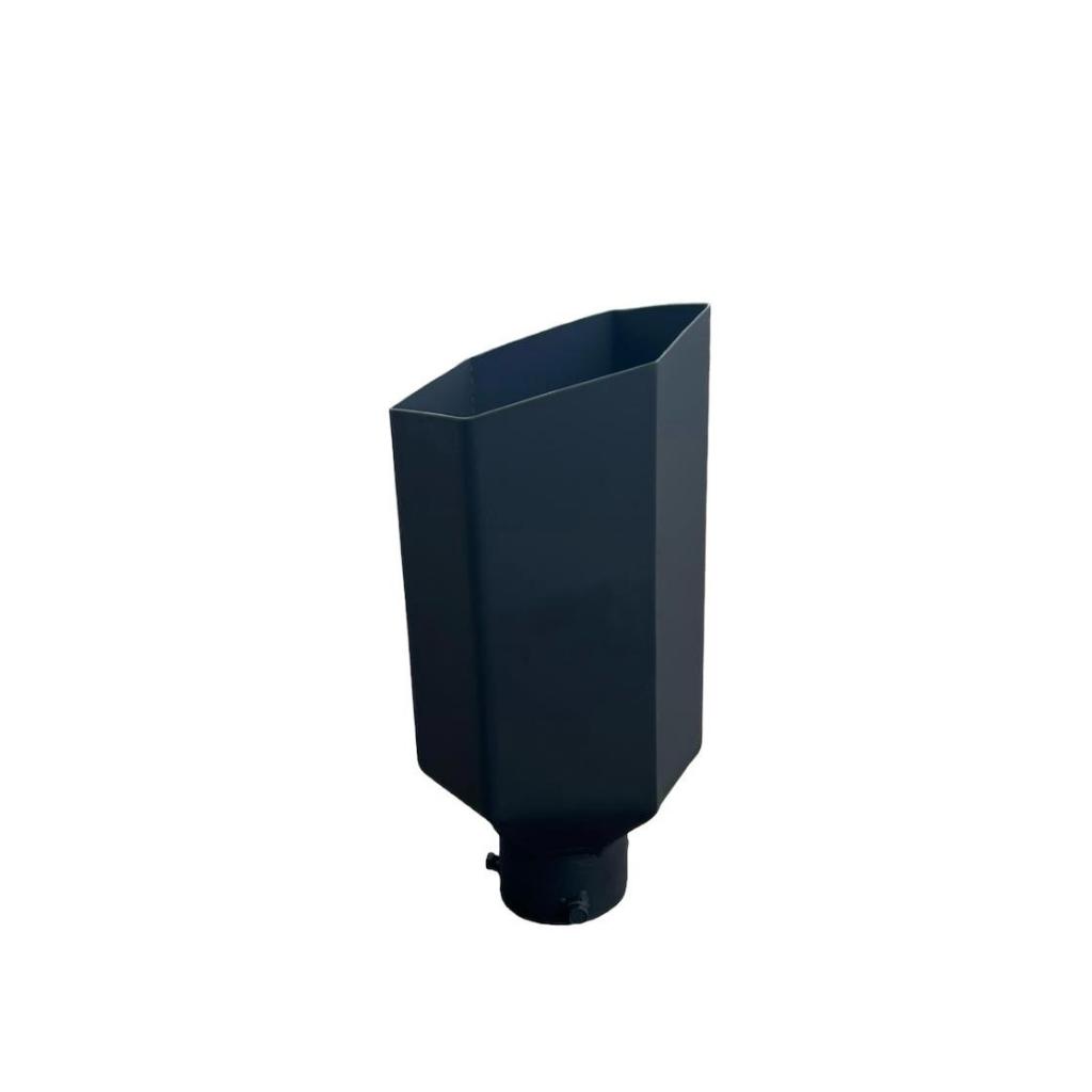 Ponteira de Escapamento Sextavada 5" polegadas para Camioneta Hilux S10 Ranger Amarok
