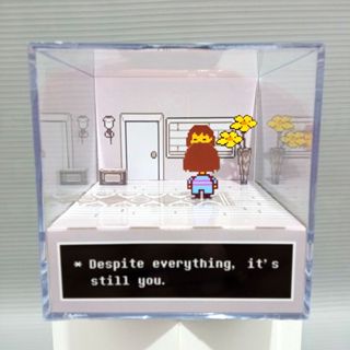 Cubo Diorama Undertale Espelho em Oferta na Shopee