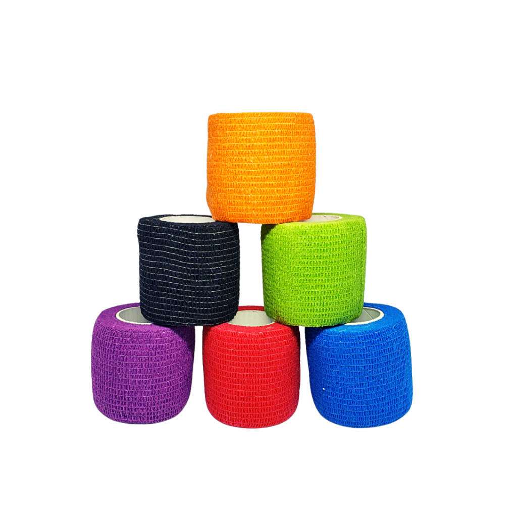 Bandagem Atadura Autoaderente Flexivel Cão Gato Pet Curativo Crossfit Thumb Tape Finger Fita