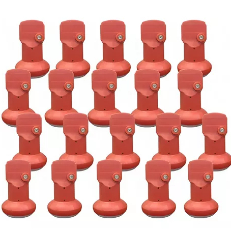 Kit 20 Lnbf Ku Universal Digital Banda Simples 5g Vivensis