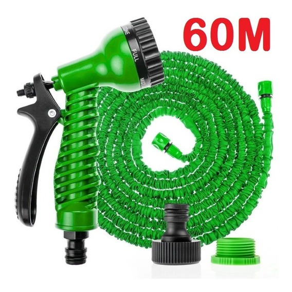 Mangueira Mágica 60m / 30m / 15m Metros Flexível Expansível Retrátil