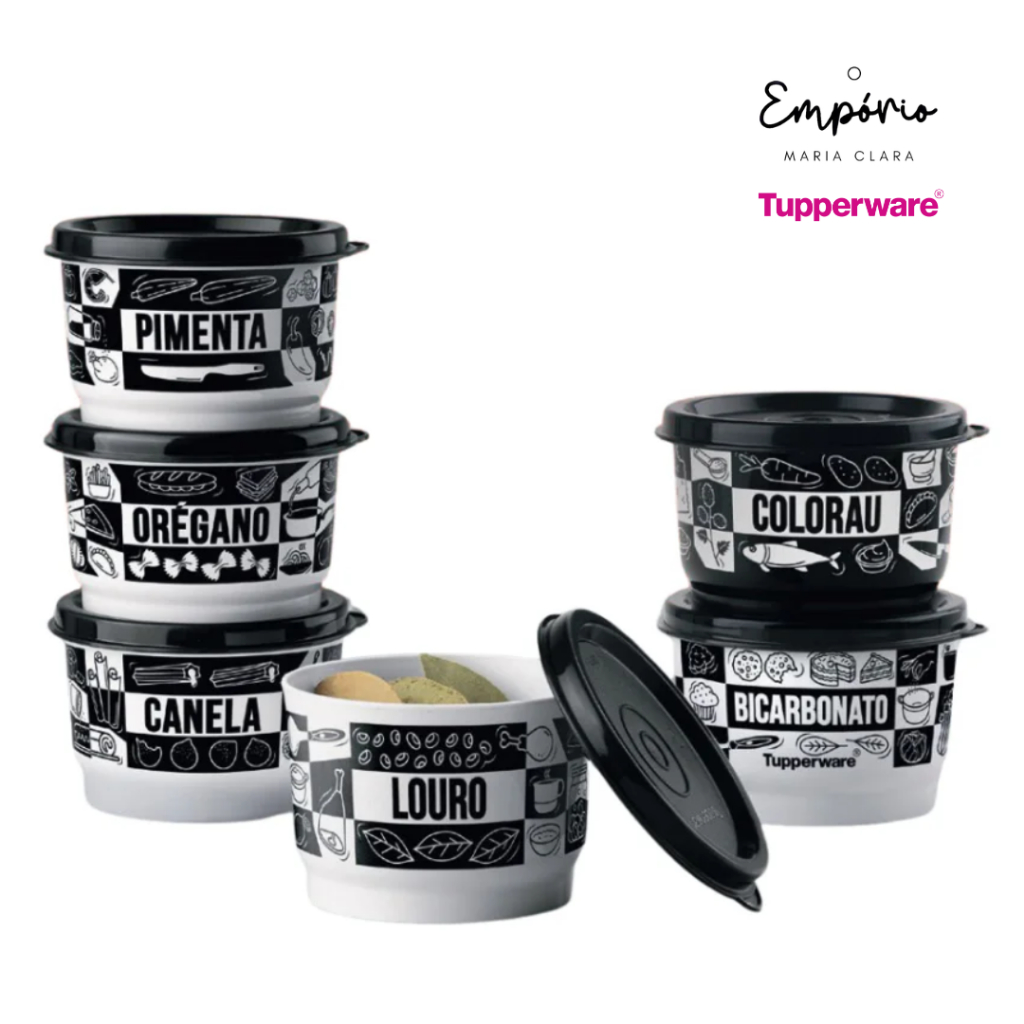 Potinho para Temperos POP Box 140 ML Tupperware