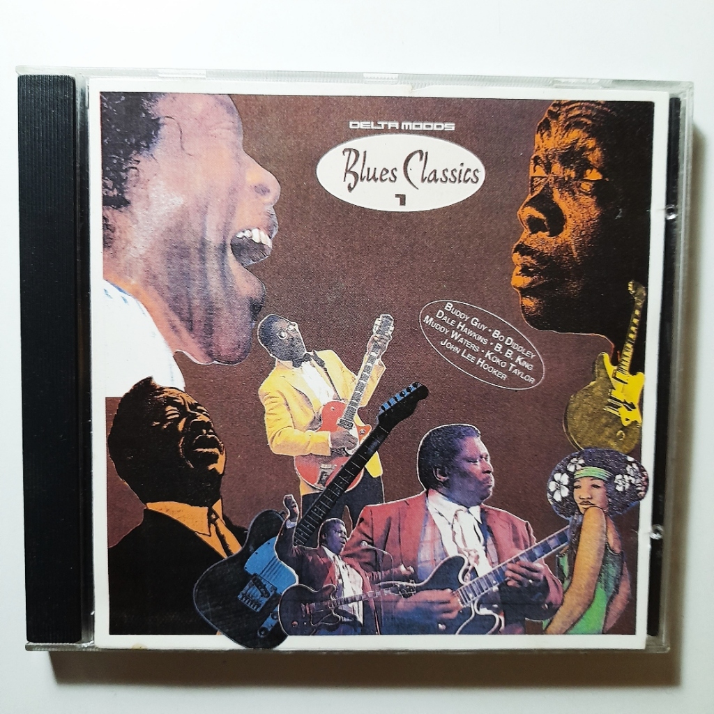 Cd Delta Moods Blues Classics 1, c/ Muddy Waters, Bo Diddley, Buddy Guy etc.