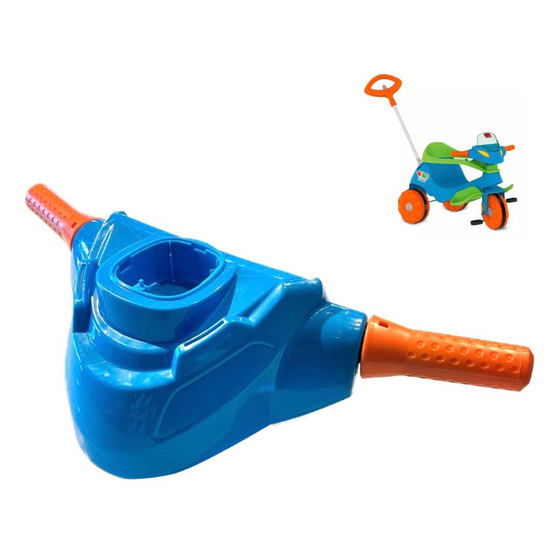 Guidão Direcionador VeloBaby Brinquedos Bandeirante Triciclo Velotrol Direcionador