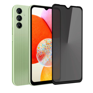 Película de vidro 3D Privativa Anti Spy Para Samsung Galaxy A14 4G / A14 5G /Pelicula de privacidade em Oferta na Shopee