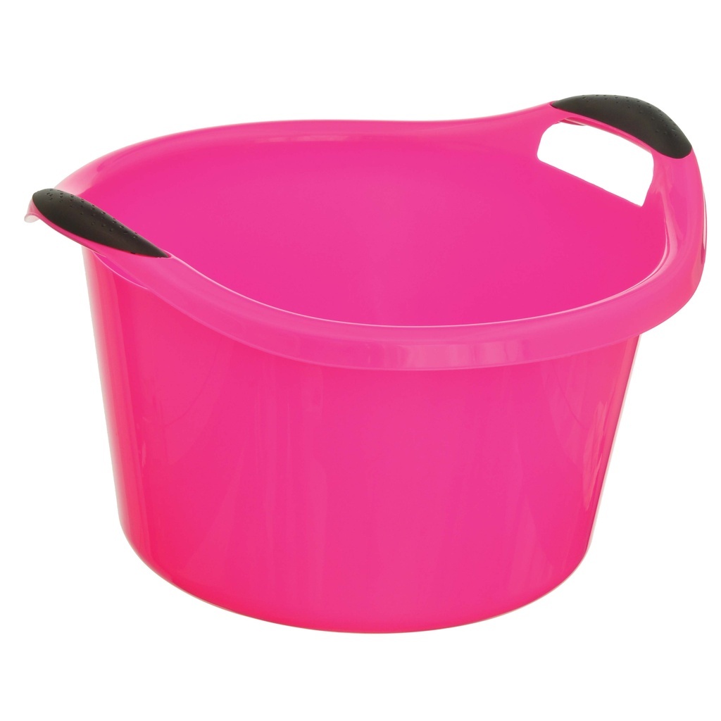 Bacia Com Pega Anatômica Alças Reforçadas 14,8 Litros Neon em Oferta na Shopee