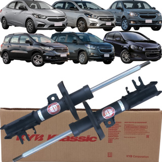 Par Amortecedor Dianteiro KYB Cobalt Onix Prisma Sonic Spin em Oferta na Shopee