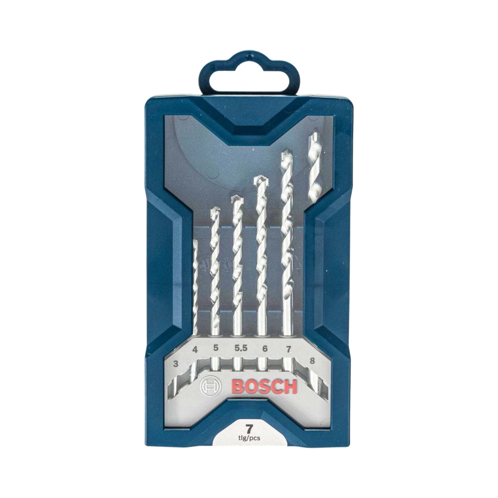 Jogo de Brocas Bosch X-Line Para Concreto 3 a 8mm 7 Peças