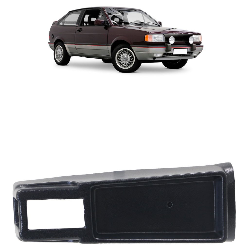 Console Central Câmbio Gol Cl 1000 1987 1988 1989 1990 1991 1992 1992 1994 Preto Texturizado - Spare Parts and Accessories for Vehicles