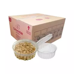 Pote Redondo Tampa Articulada 250ml G742 Galvanotek C/100 Un