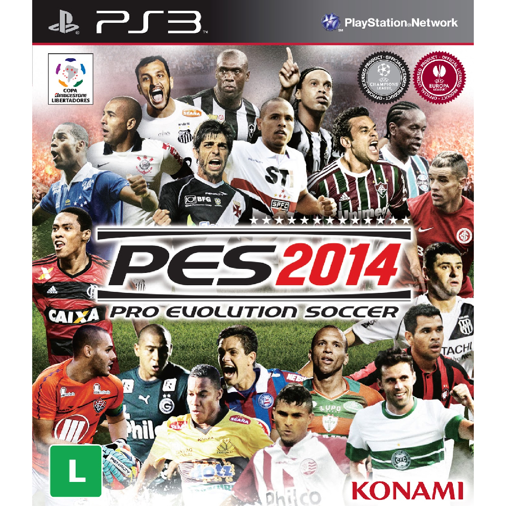 Jogo Pes - 14 - Usado - Ps3 - Midia Fisica