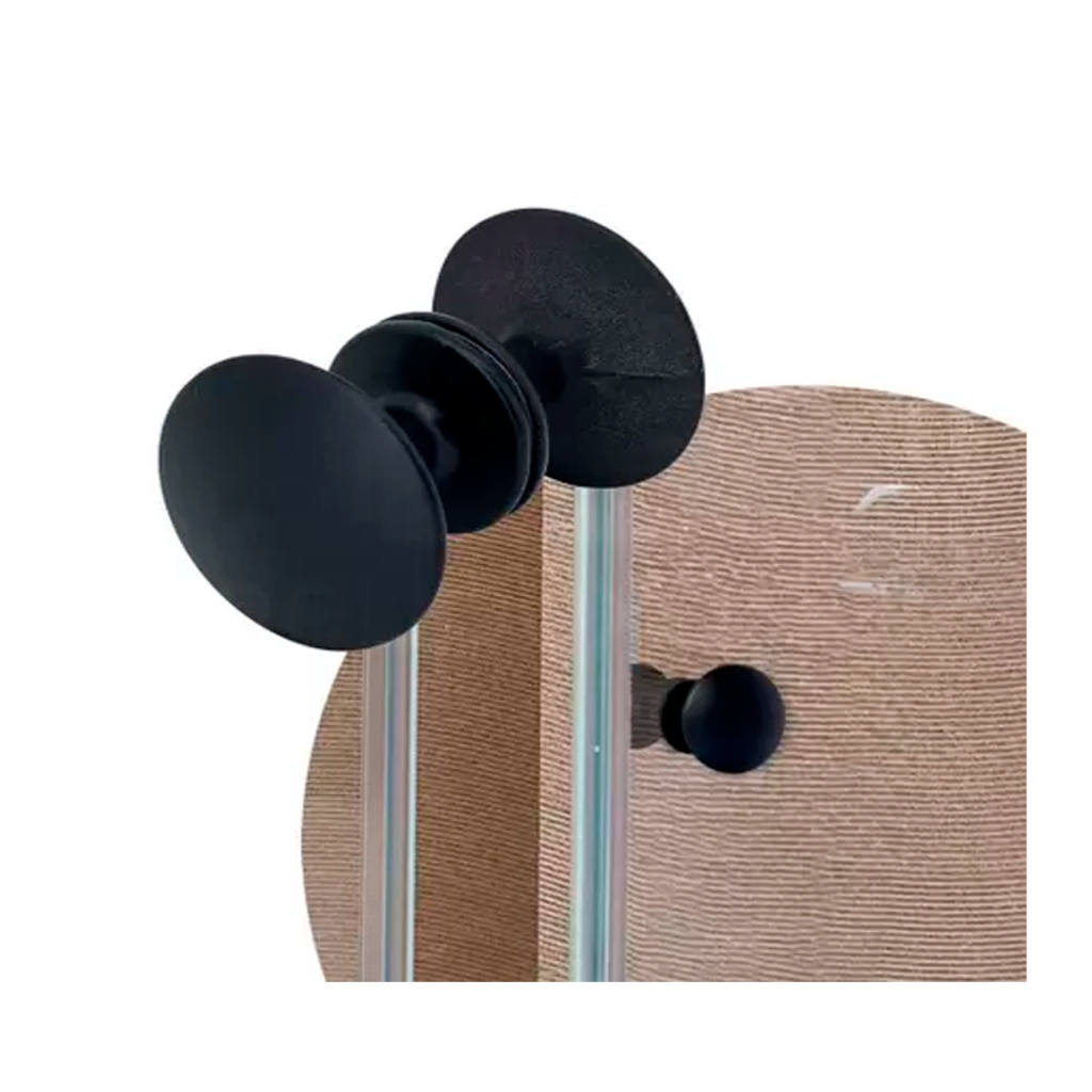 Puxador Para Porta Box Banheiro e Porta de Vidro Blindex Redondo