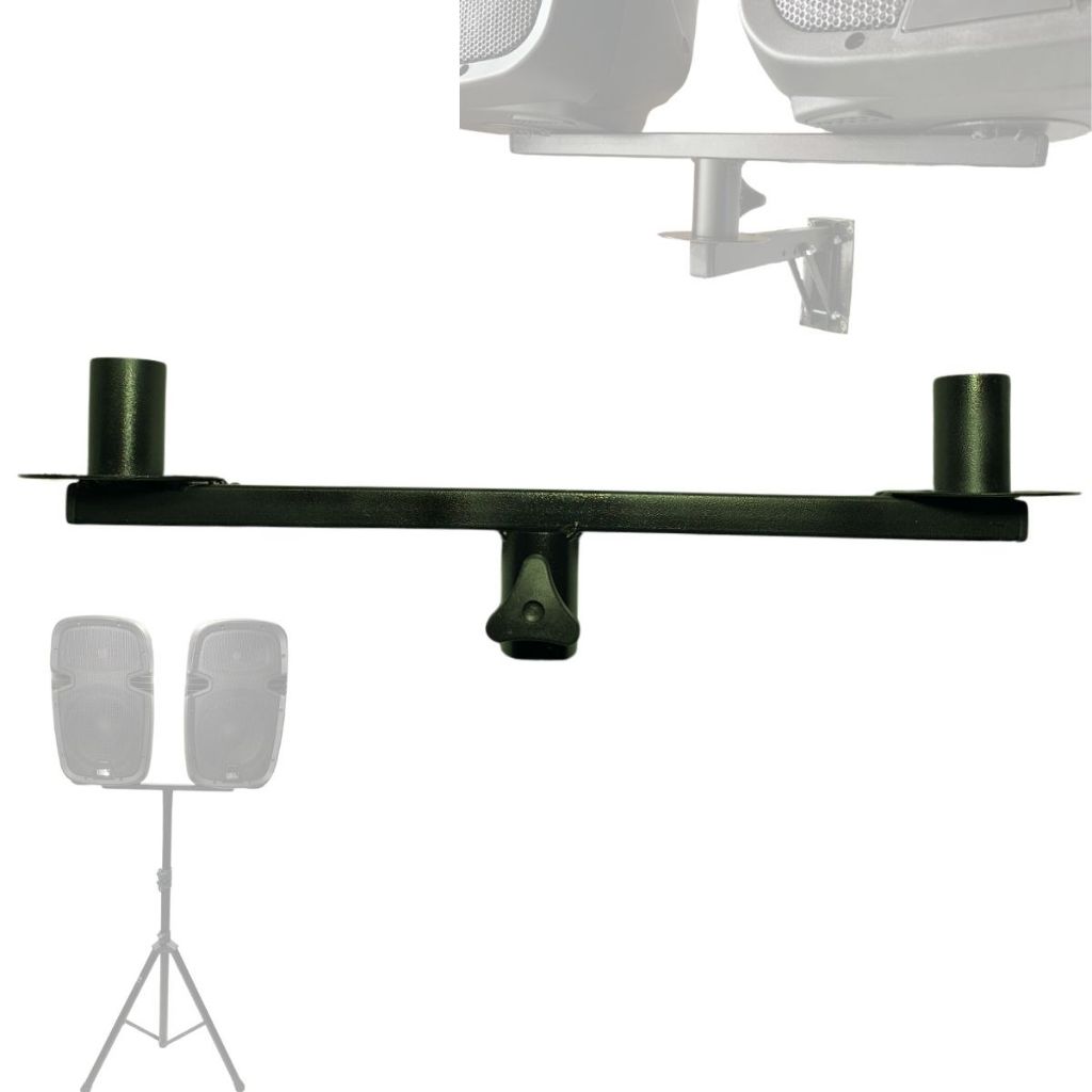 SUPORTE DUPLO PARA TRIPÉ DE CAIXAS DE SOM, PROLONGADOR