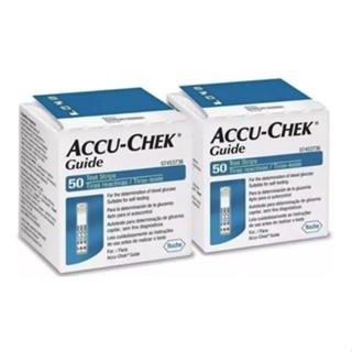 Kit 2x50 Accu-chek Guide (100 Tiras Reagentes) Promoção