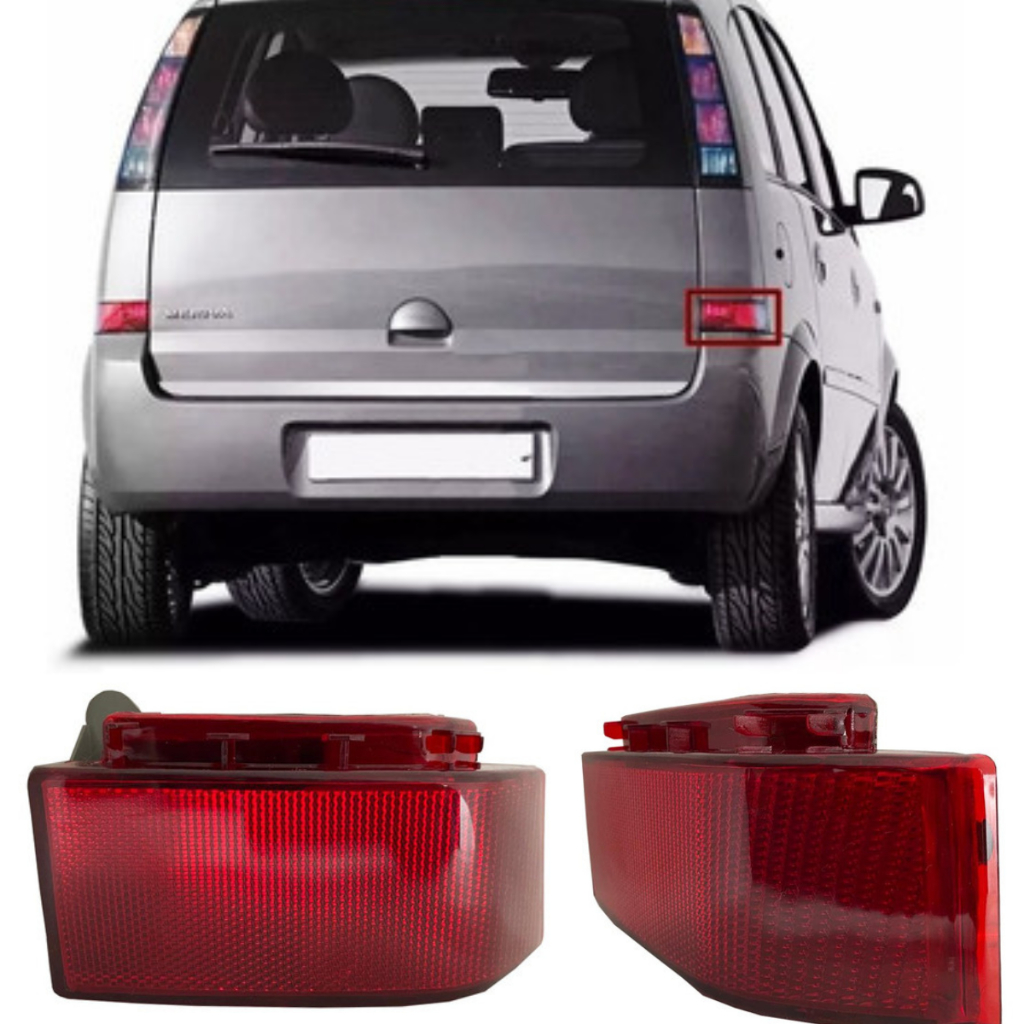 Refletor Lanterna Traseiro Meriva Sem Neblina Rubi 03 A 12