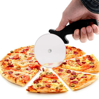 Roda Redonda De Aço Inoxidável Cortada Em Pizza