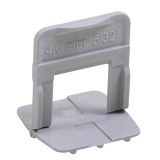 Espaçador E Nivelador Para Piso 4,0mm 500pçs Eco Cortag Cor Creme em Oferta na Shopee