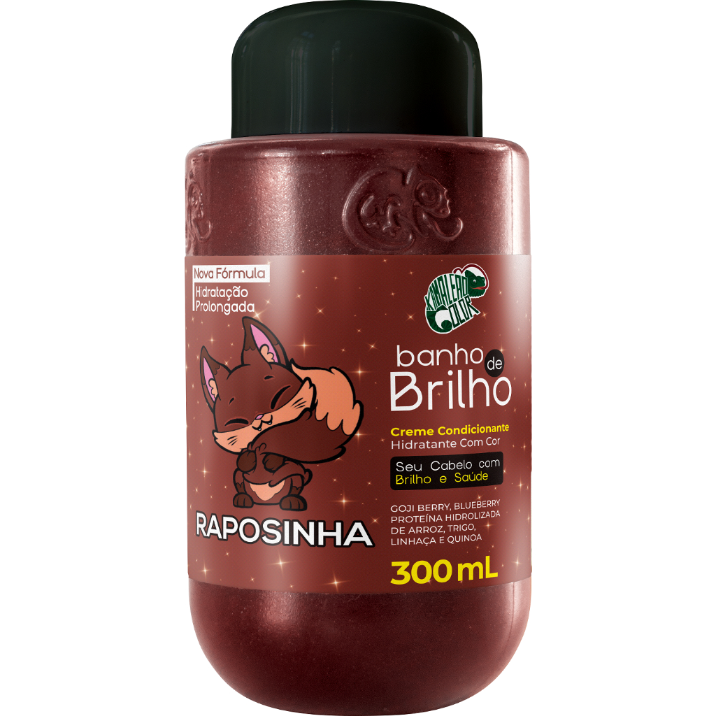 Banho de Brilho Kamaleão Color - Raposinha - 300 ml em Oferta na Shopee