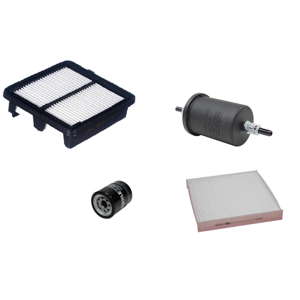 Kit Revisão De Filtros Honda City 1.5 Fit 1.5 De 2009 a 2013 Filtros de Ar Óleo Cabine e Combustível