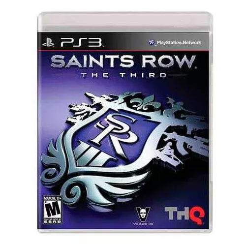 Jogo Saints Row The Third- Usado - Ps3 - Midia Fisica