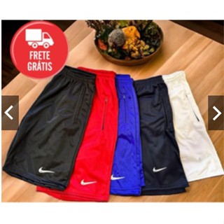 KIT BERMUDA 5 UNIDADES Short REFLETIVO 3 Shorts Poliéster DryFit Esportes Treino - BERMUDA REFLETIVA