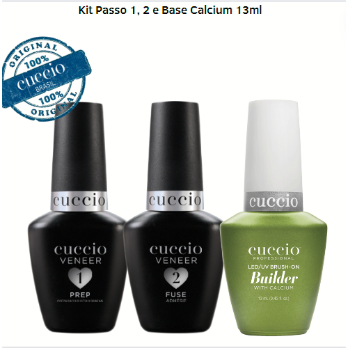 Kit Passo 1, 2 e Base Calcium 13ml