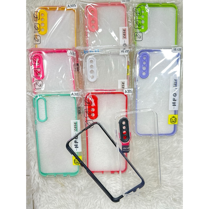 Capa Dupla Camada Com Borda Cor A30s