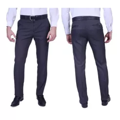 Calça Social Oxford Masculina Para Ternos