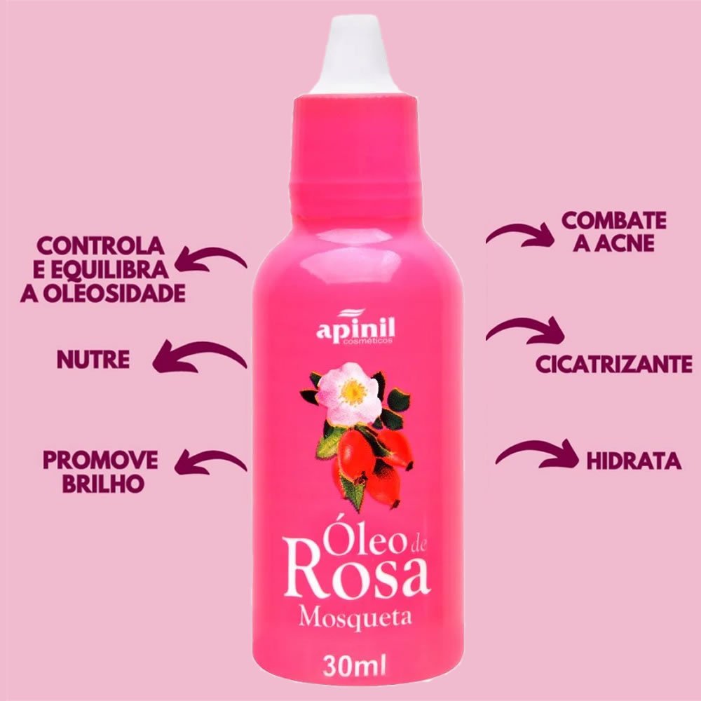 Óleo Rosa Mosqueta Clareador Intimo Virilha e Axila - Hidratante Corporal em Oferta na Shopee