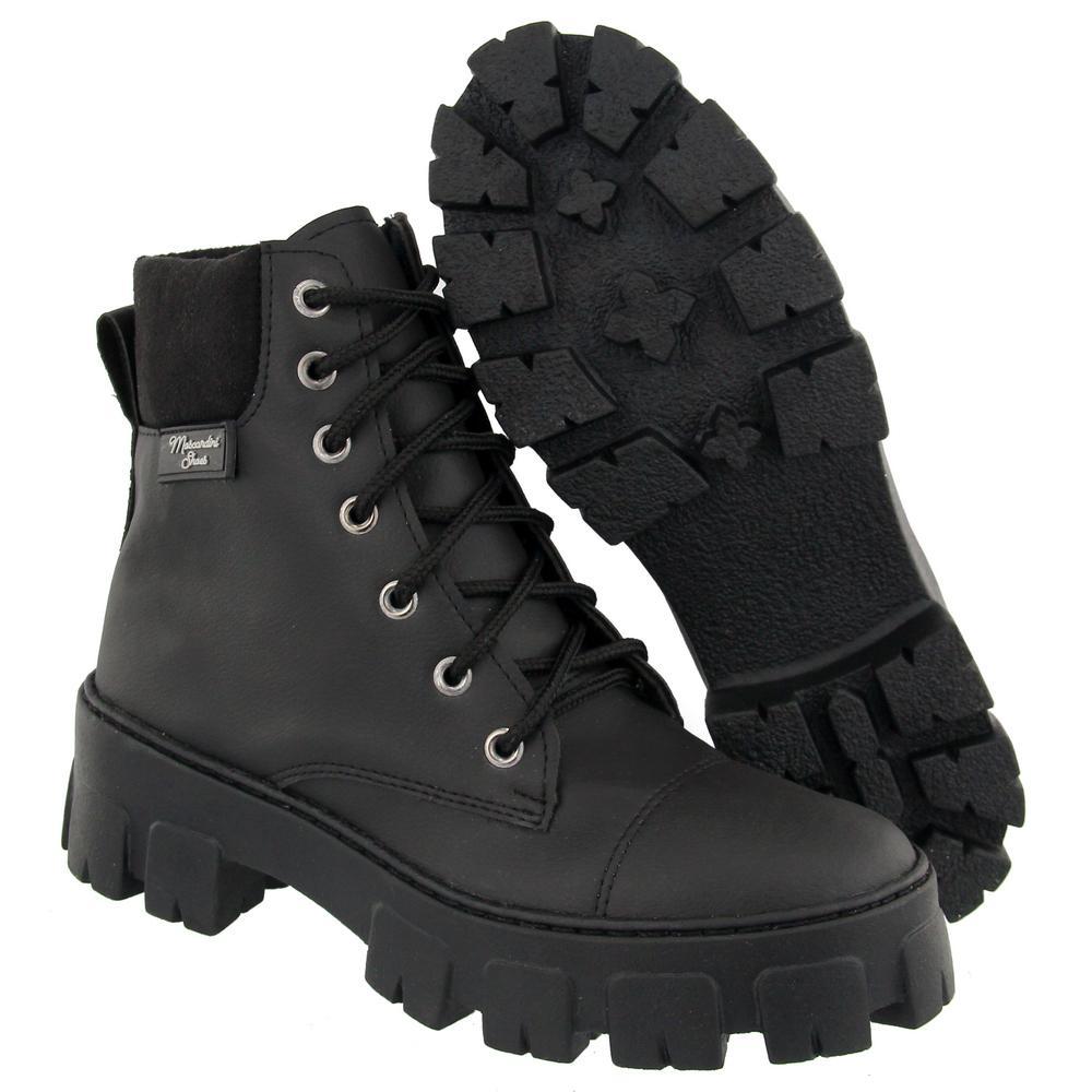 Bota Couro Sintetico Feminino Lançamento Outono Inverno Promoção Mes das Mulheres em Oferta na Shopee