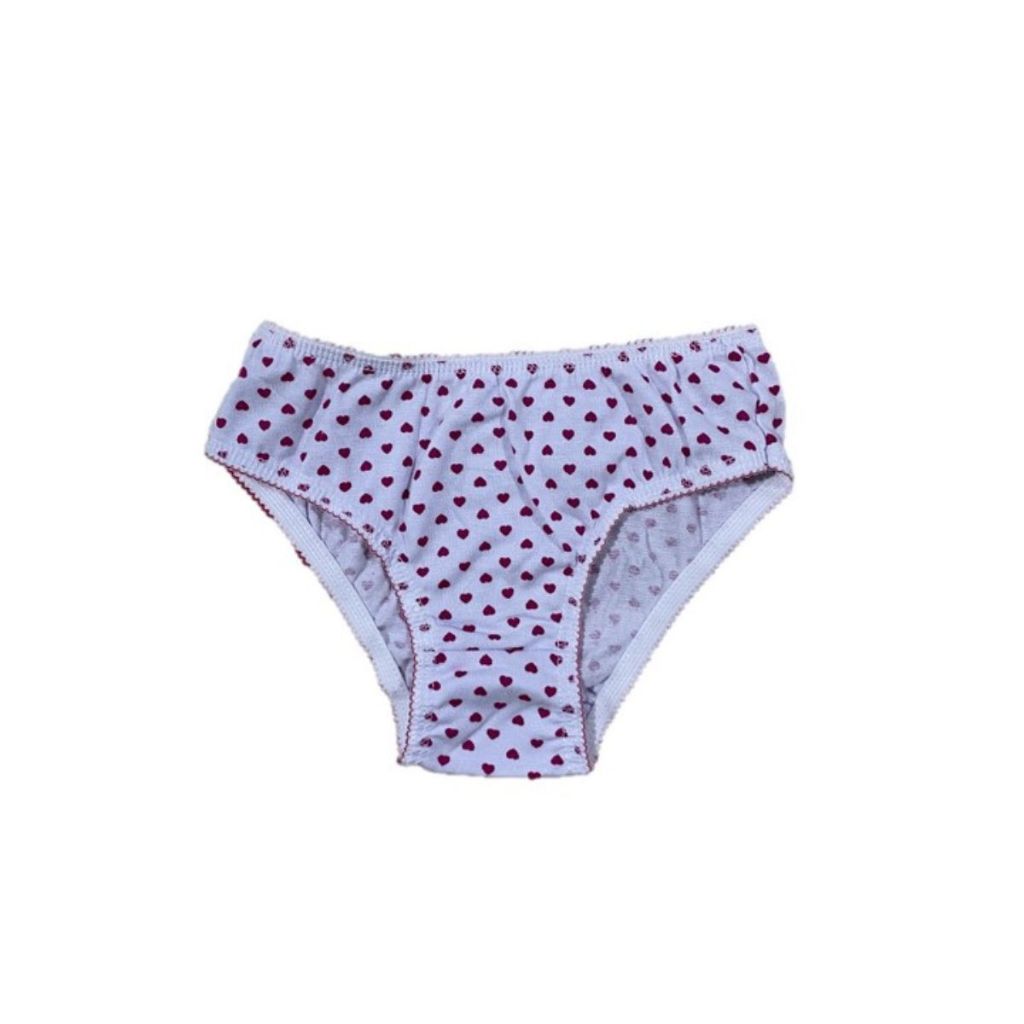 Kit de Calcinhas para Menina, Infantil, Feminina, Tamanho P/M/G/GG, Várias Estampas Sortidas, Algodão