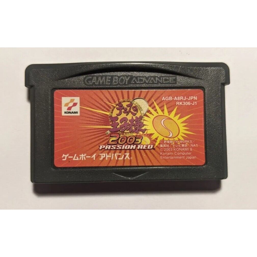 Tennis no Oji-Sama 2003 Passion Red - Game Boy Advance JP ( USADO )