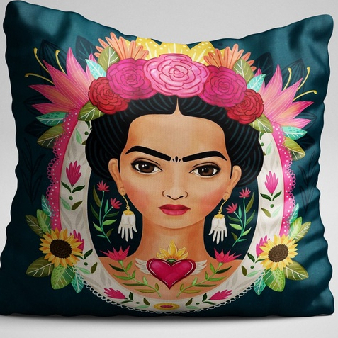FRIDA -CAPA DE ALMOFADA 40X40CM decoração Frida