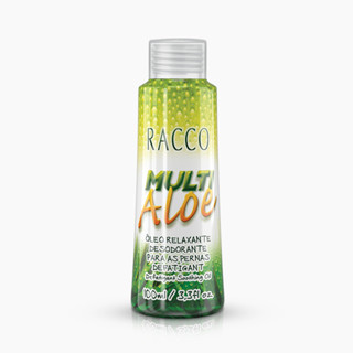Óleo relaxante para as pernas defatigant multi aloe racco (1426)